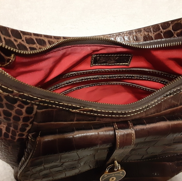 Dooney and Bourke Hobo Croc Print Purse - Picture 5 of 16
